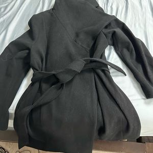Wool Michel Studio Coat - Size 20